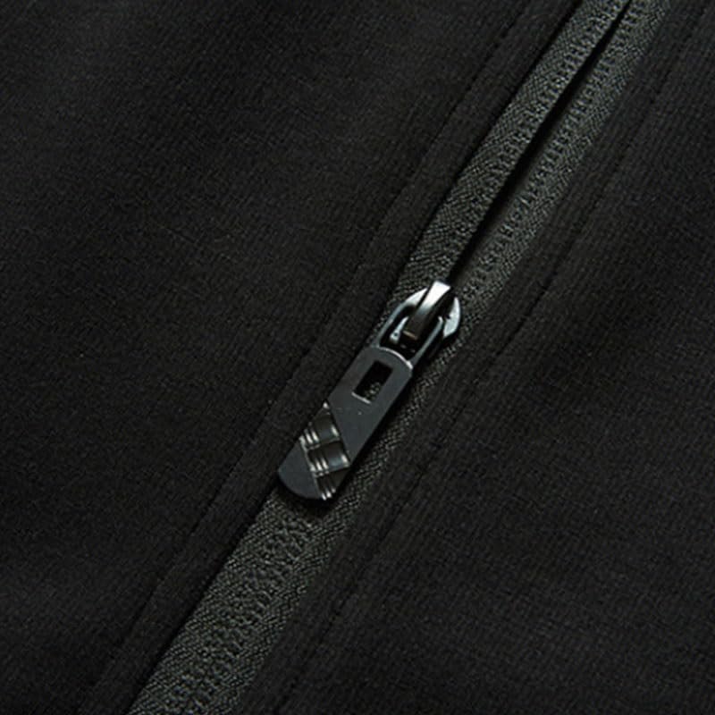 Men’s Zipper Stand Collar Tracksuit Set