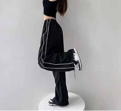 Women’s Baggy Parachute Pants Y2K Style