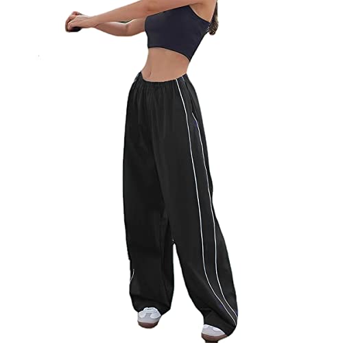 Women’s Baggy Parachute Pants Y2K Style