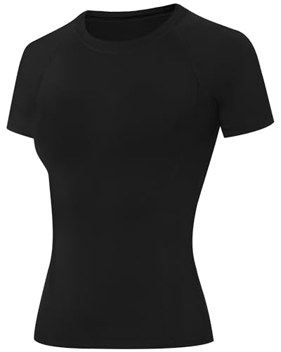 Women’s Short Sleeve Compression Workout Top