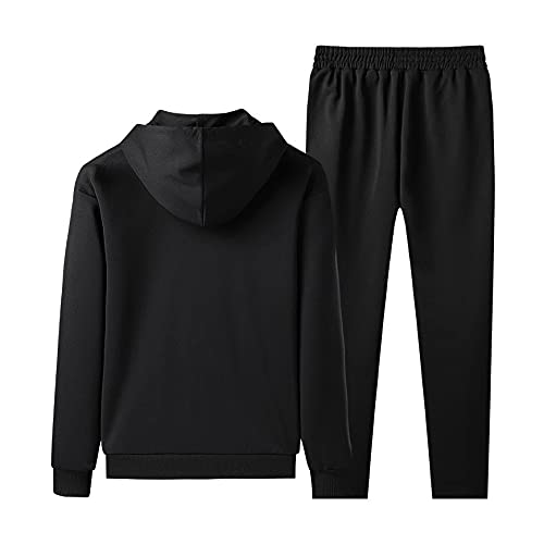 Men’s Two Piece Tracksuit Set with Hoodie and Joggers