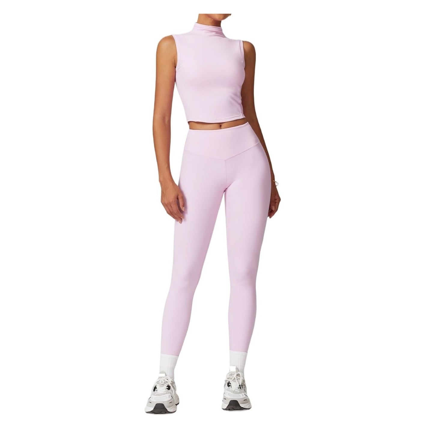 Women’s 2-Piece Workout Set with Shirt and Shorts