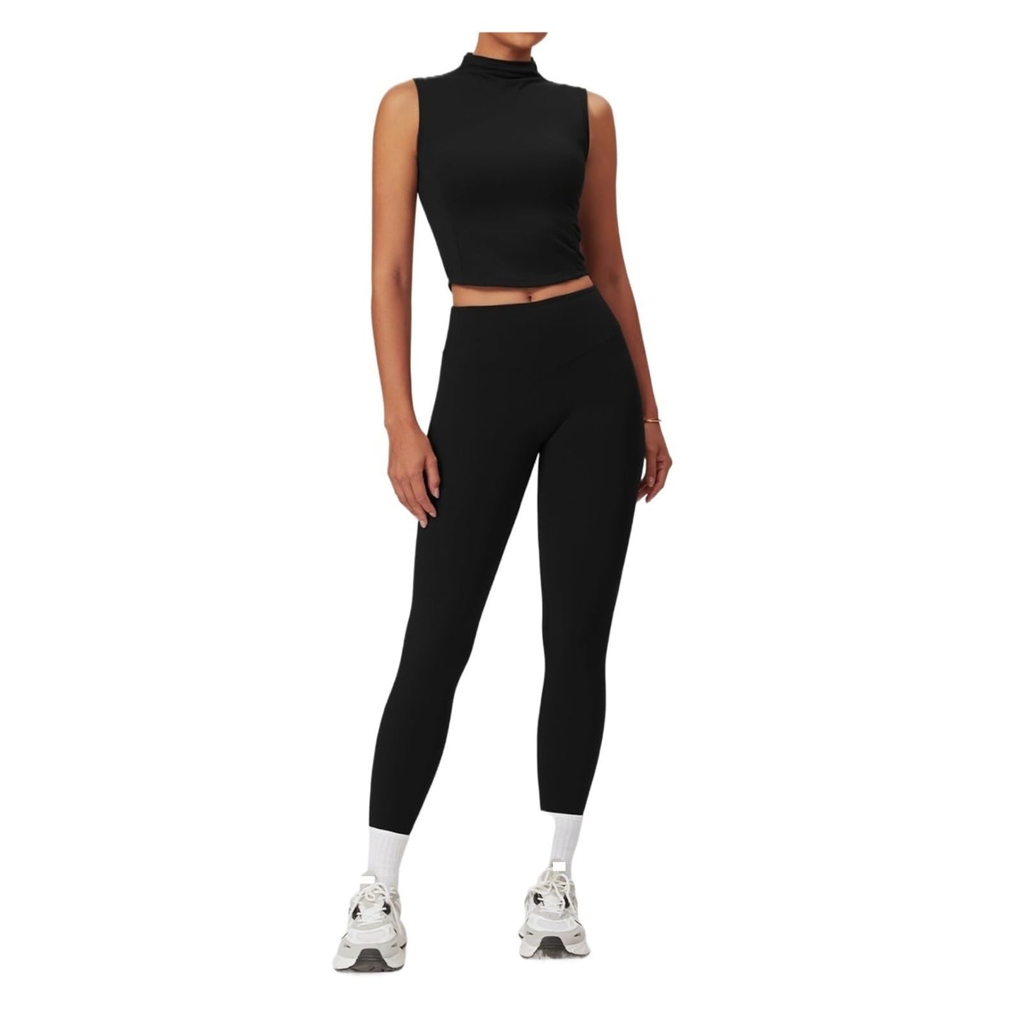 Women’s 2-Piece Workout Set with Shirt and Shorts