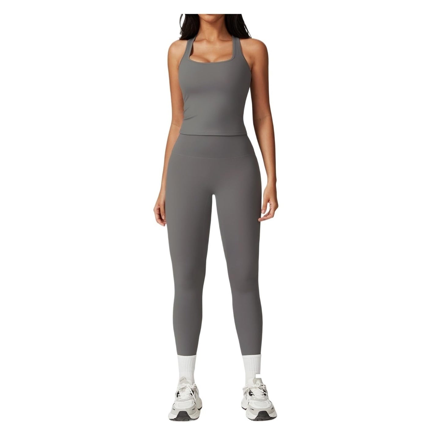 Women’s 2-Piece Workout Tracksuit Set with Shorts and Skirt Option