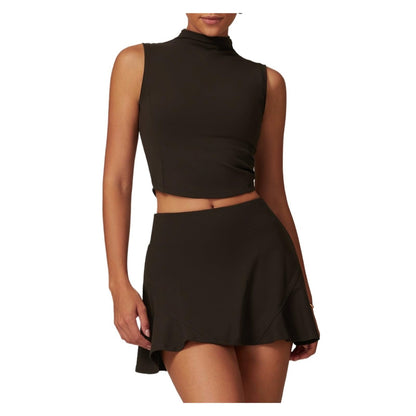 Women’s 2-Piece Workout Set with Shirt and Shorts