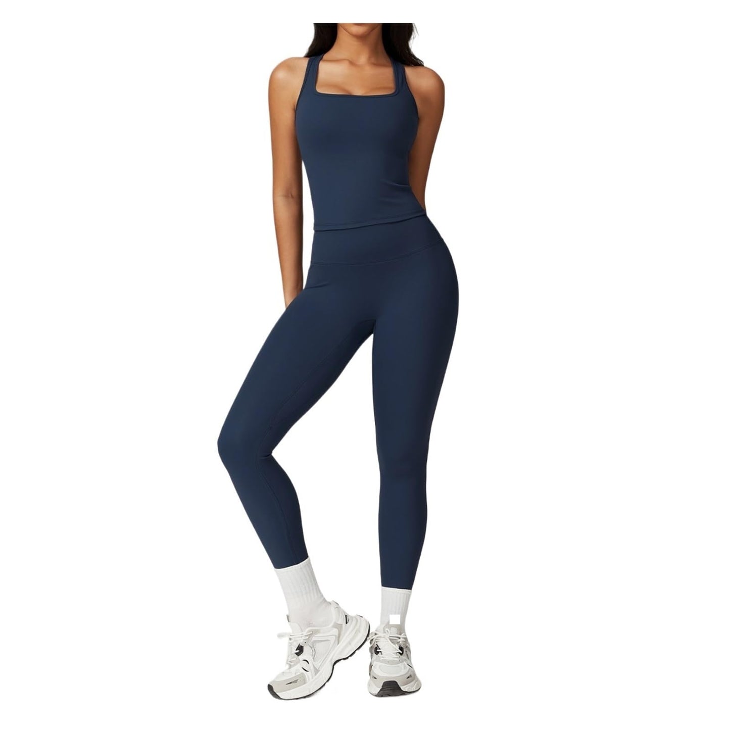 Women’s 2-Piece Workout Tracksuit Set with Shorts and Skirt Option