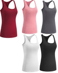 Women’s 5-Pack Racerback Compression Tank Tops