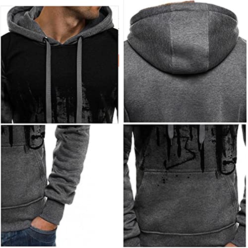 Men’s Hooded Sweatshirt & Jogger Tracksuit Set