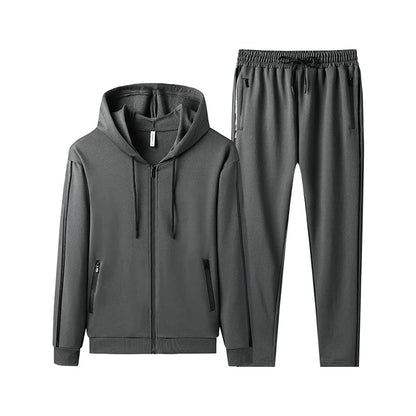 Men’s Two Piece Tracksuit Set with Hoodie and Joggers