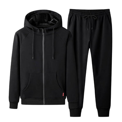 Men’s Hooded Sweatshirt & Lounge Tracksuit Set