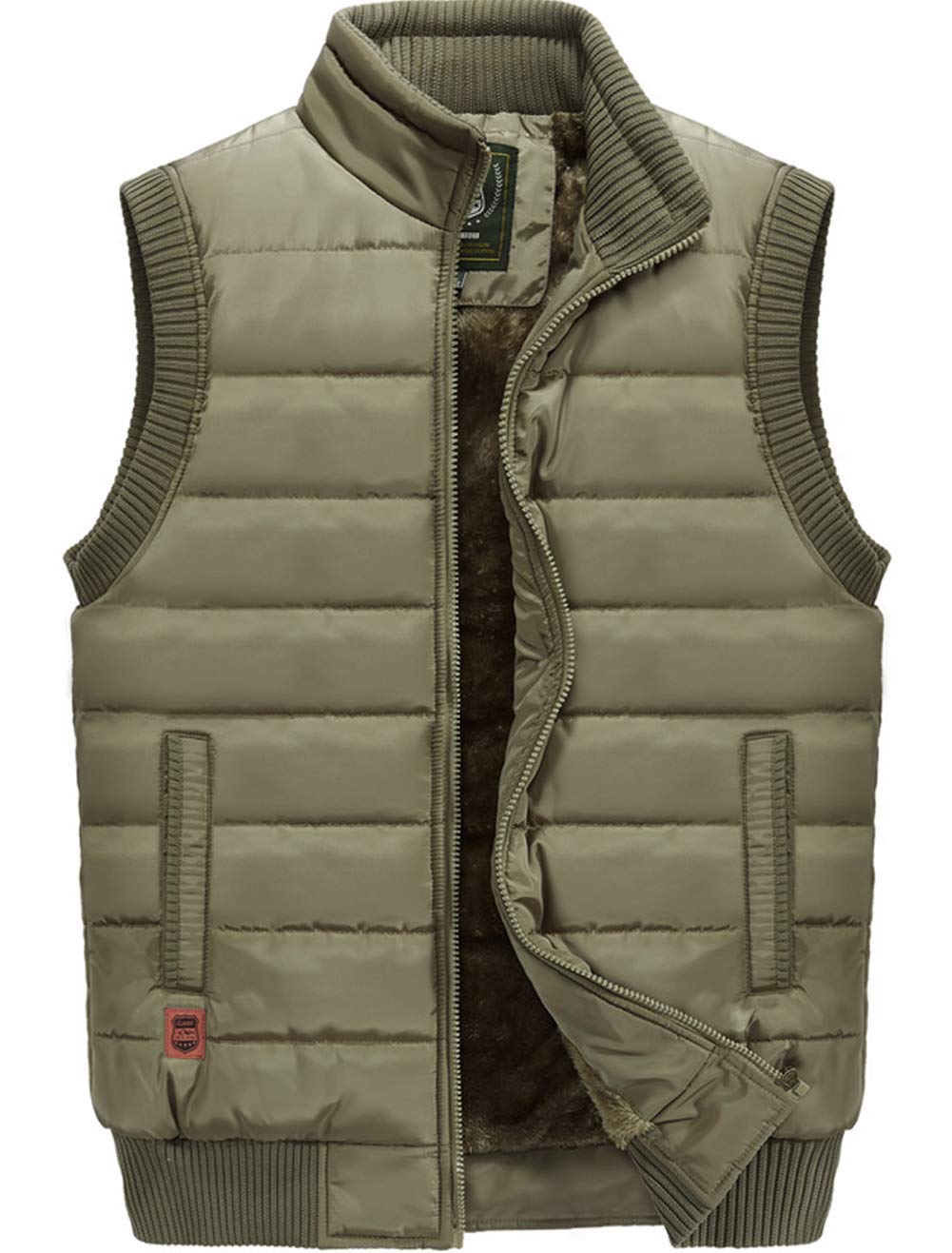 Men’s Fleece Lined Puffer Vest