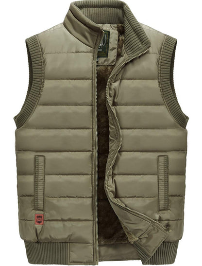 Men’s Fleece Lined Puffer Vest