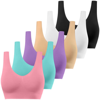 Women’s 3-Pack Seamless Yoga Sports Bras