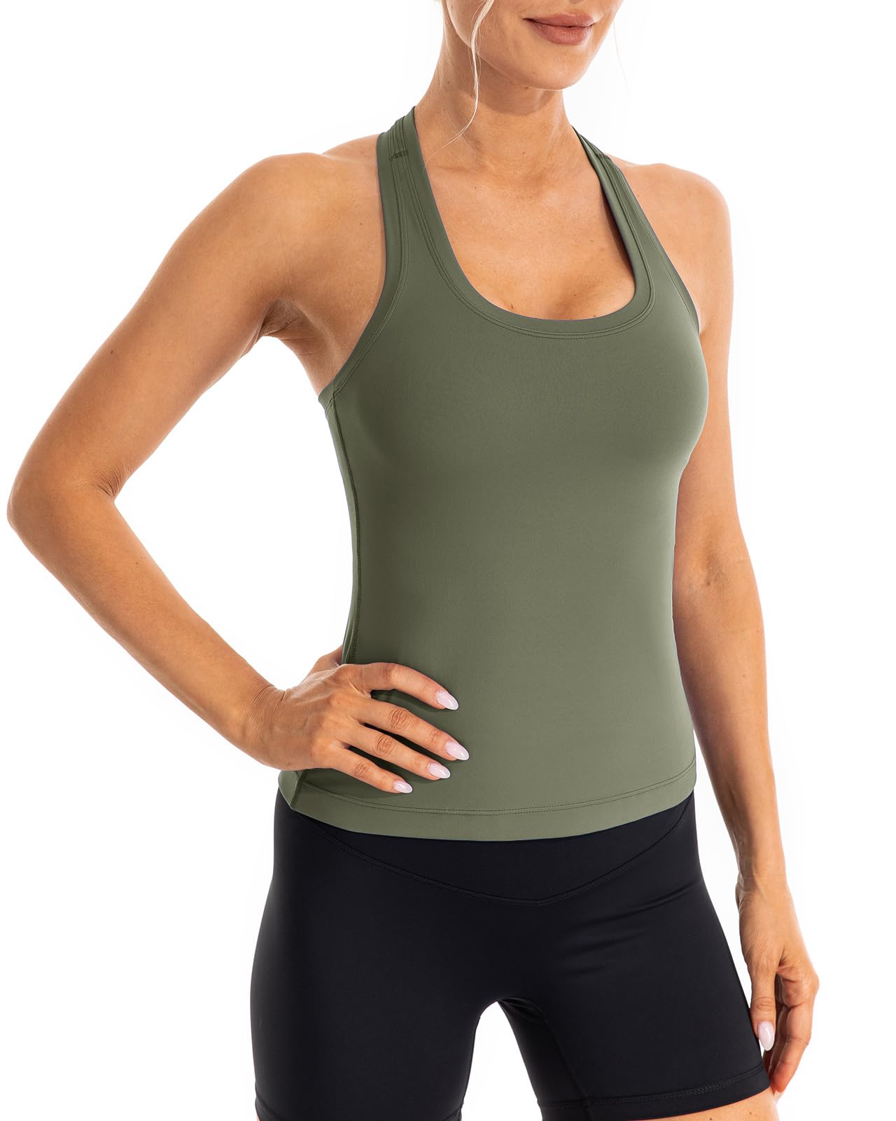 Women’s Racerback Yoga Workout Tank Top