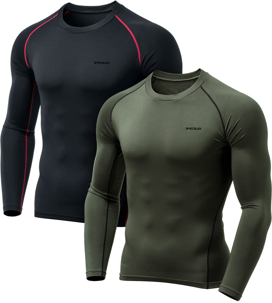Men’s Thermal Long Sleeve Compression Base Layer Top