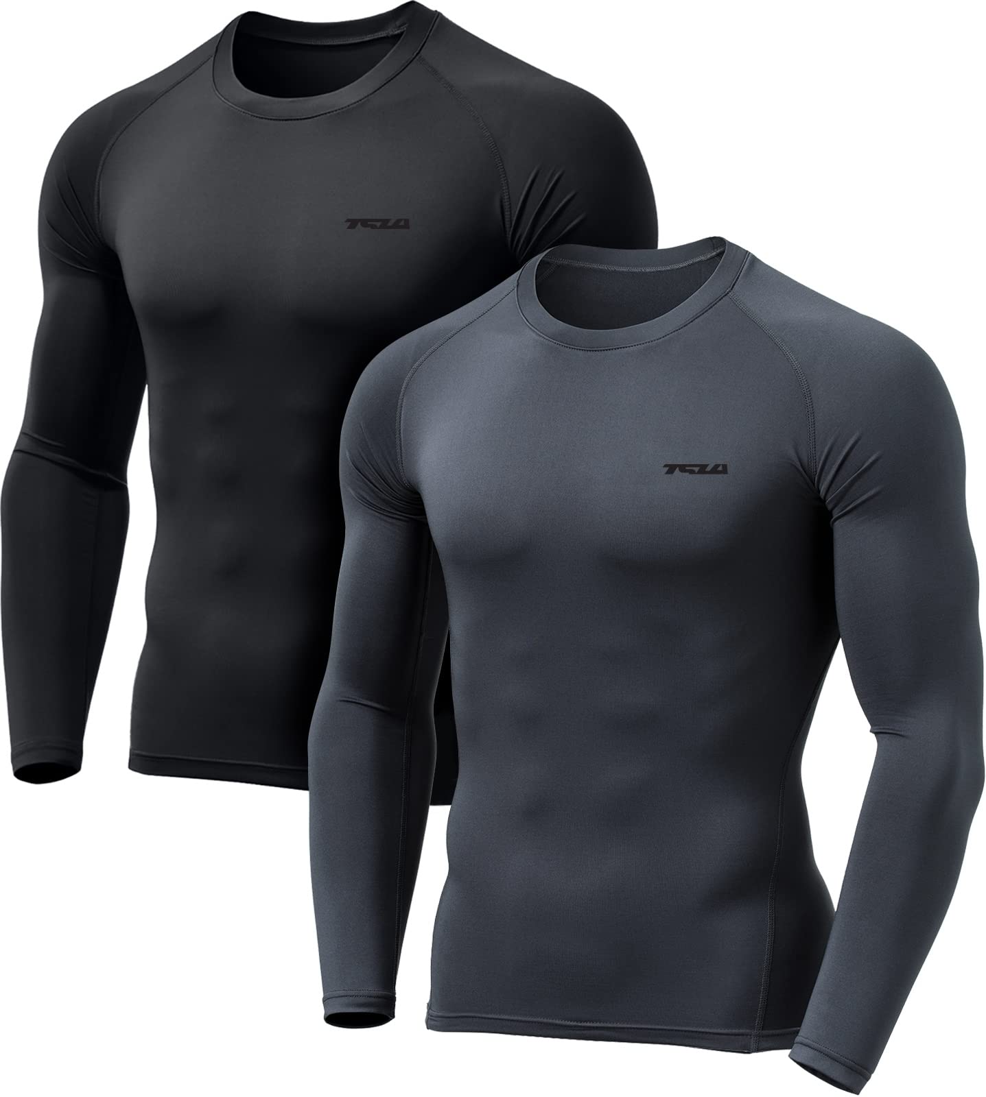 Men’s Thermal Long Sleeve Compression Base Layer Top