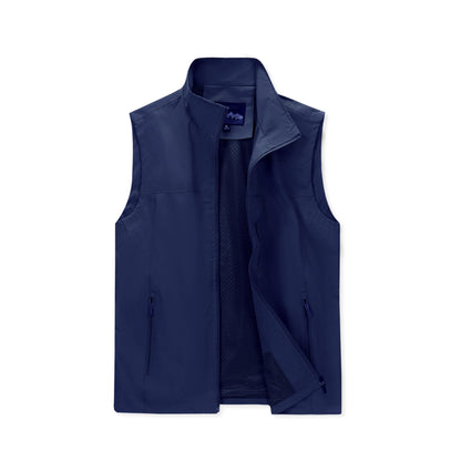 Men’s Lightweight Softshell Vest for Outdoor Sports