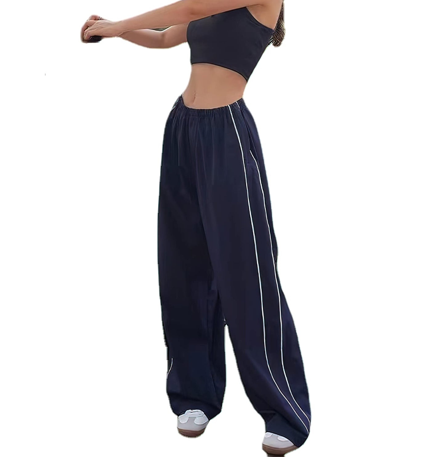 Women’s Baggy Parachute Pants Y2K Style
