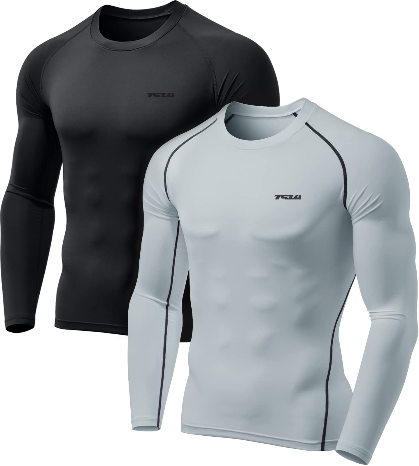 Men’s Thermal Long Sleeve Compression Base Layer Top