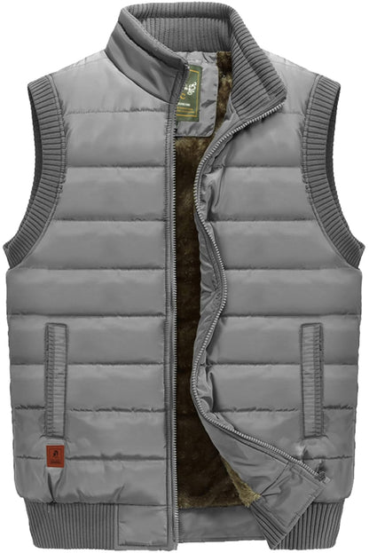 Men’s Fleece Lined Puffer Vest