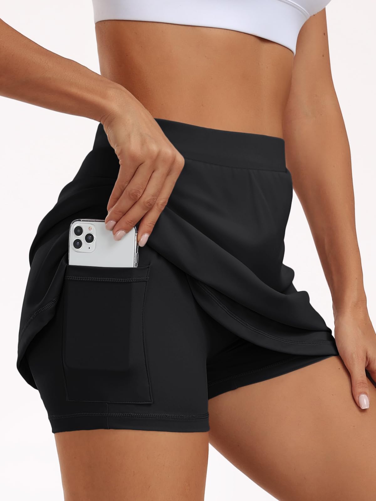 Women’s Tennis Skort with Built-in Shorts