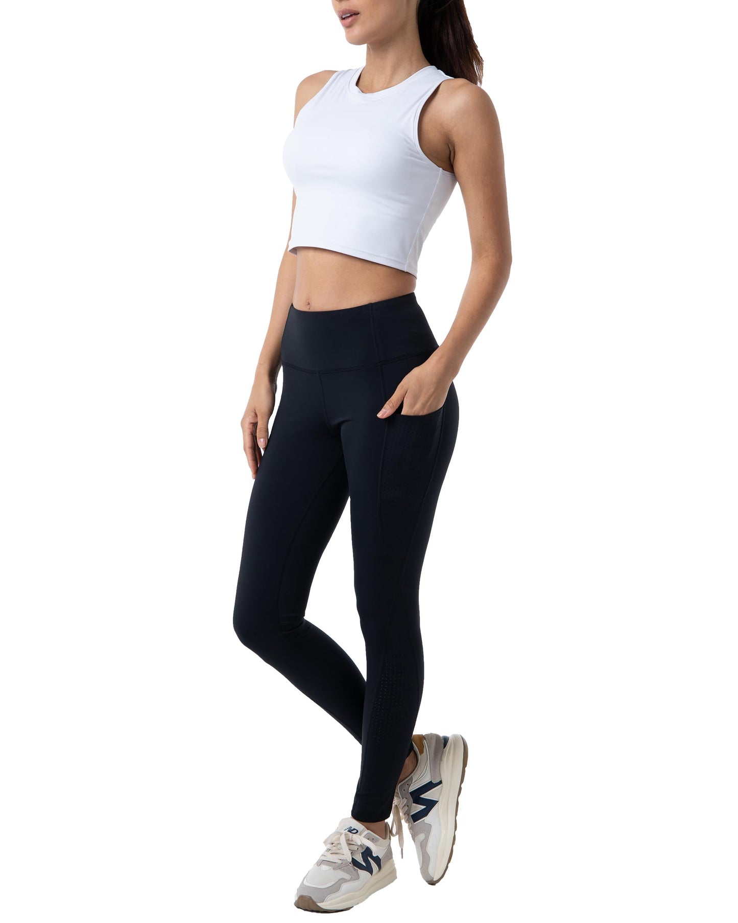 Women’s High Waisted Yoga Leggings with Pockets