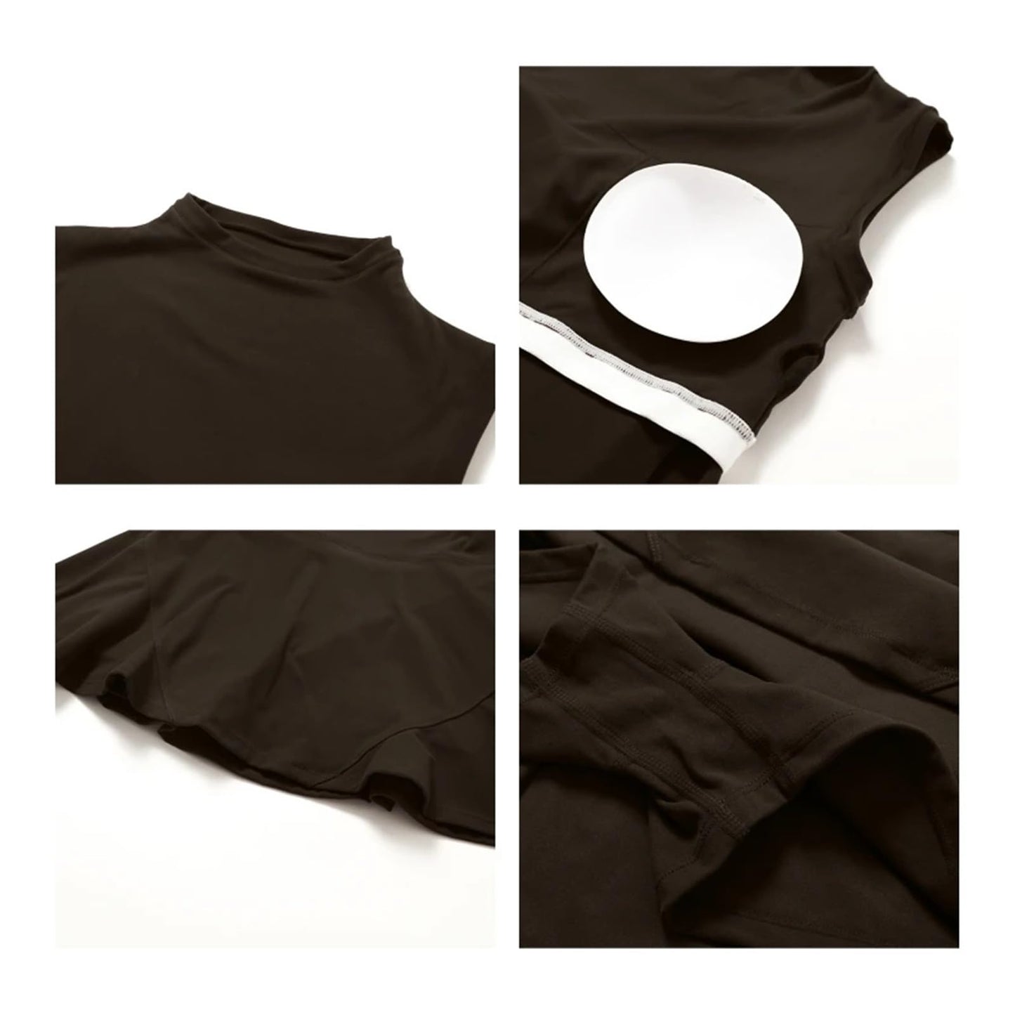 Women’s 2-Piece Workout Set with Shirt and Shorts