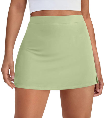 Women’s Tennis Skort with Built-in Shorts