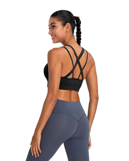 Women’s High Support Criss-Cross Back Sports Bra