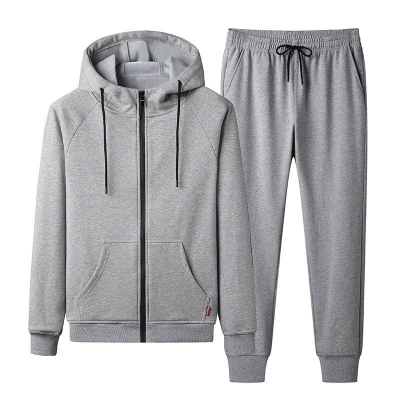 Men’s Hooded Sweatshirt & Lounge Tracksuit Set