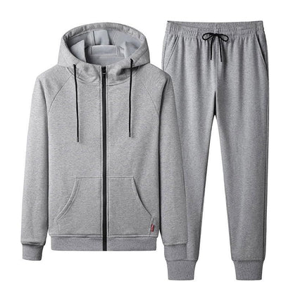 Men’s Hooded Sweatshirt & Lounge Tracksuit Set