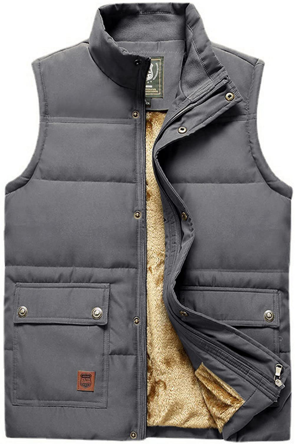 Men’s Fleece Lined Puffer Vest