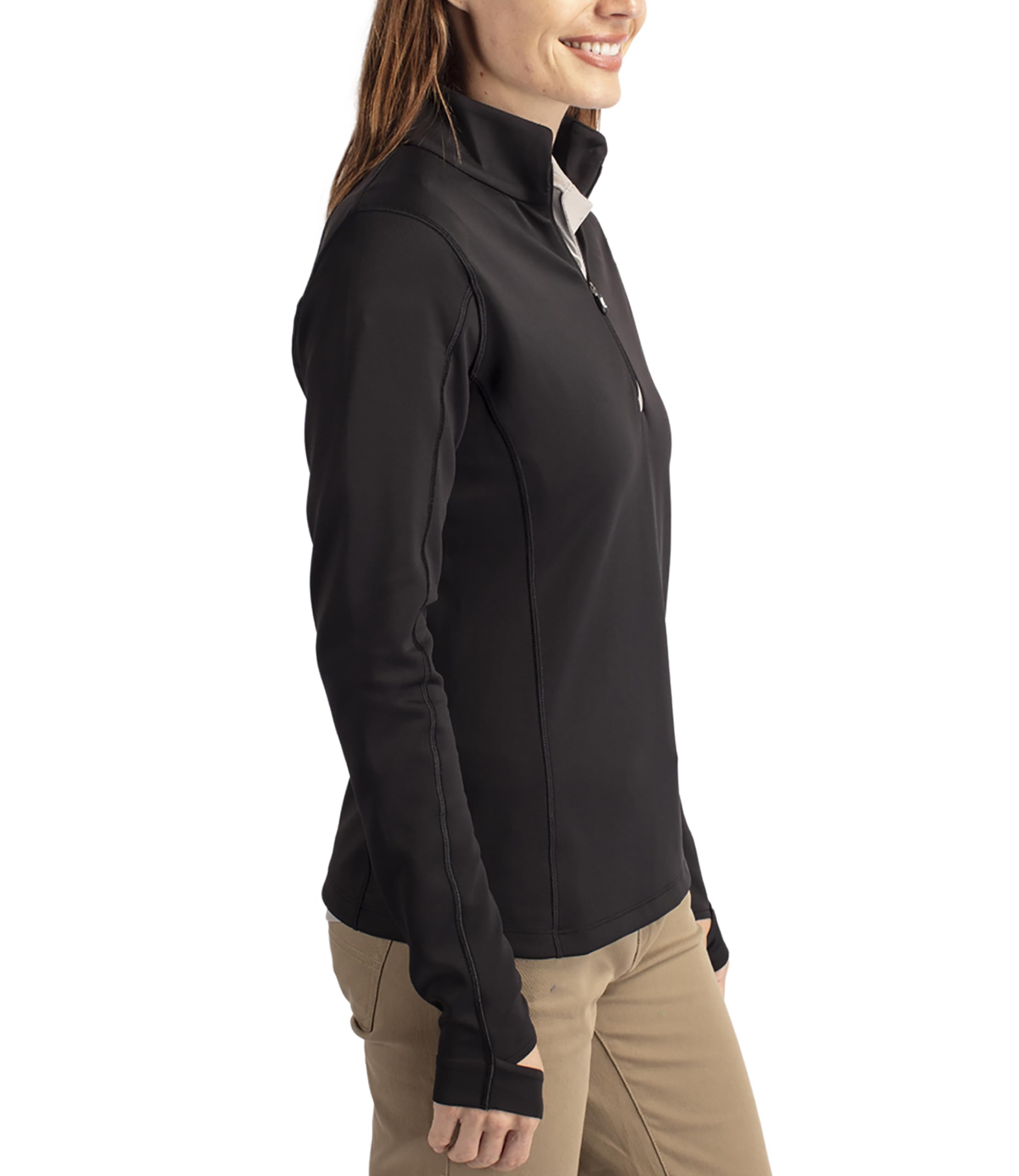 Women’s Moisture Wicking UPF 50+ Half Zip Pullover
