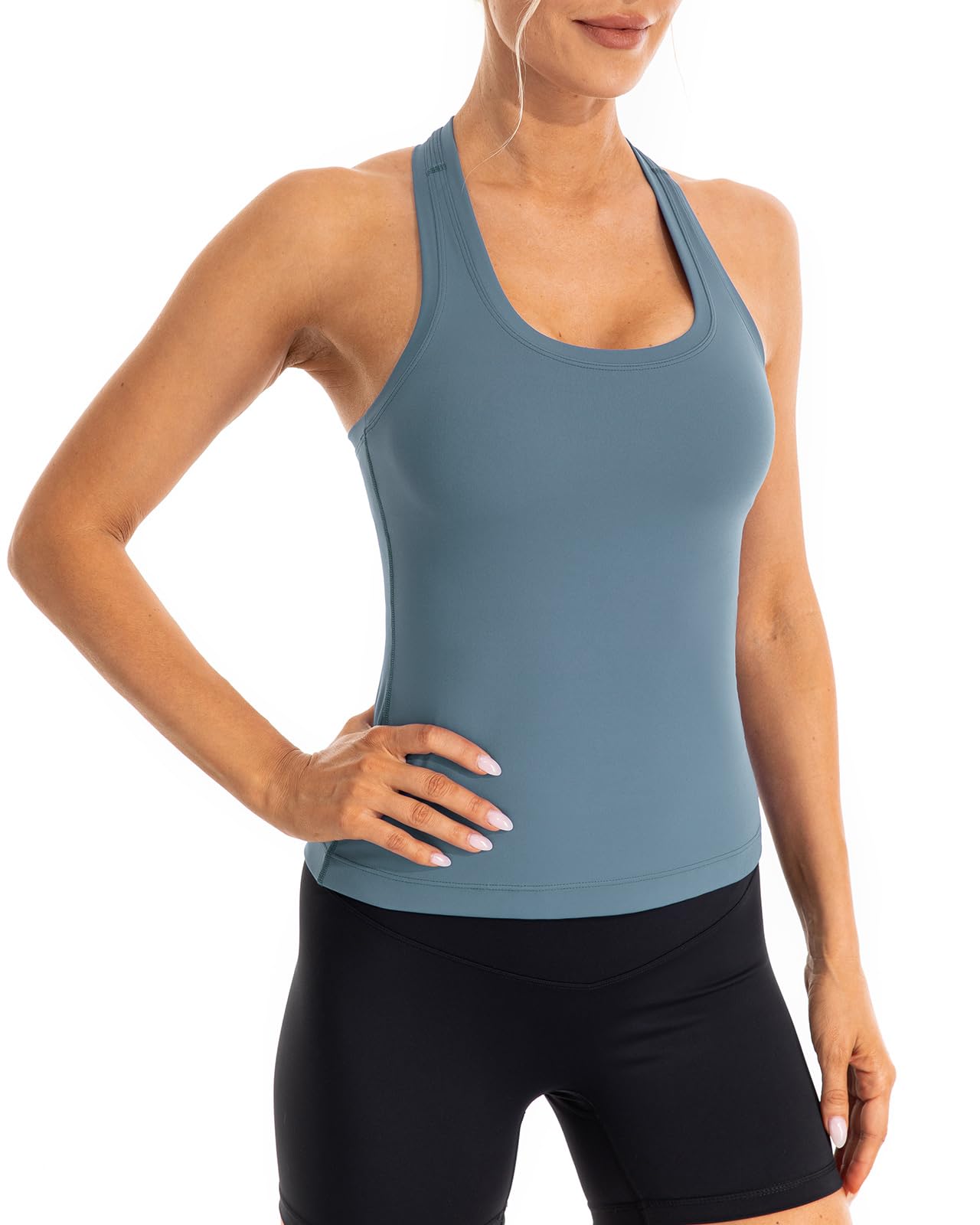 Women’s Racerback Yoga Workout Tank Top