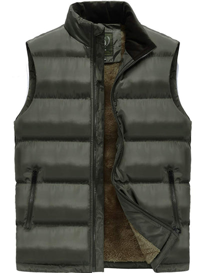 Men’s Fleece Lined Puffer Vest