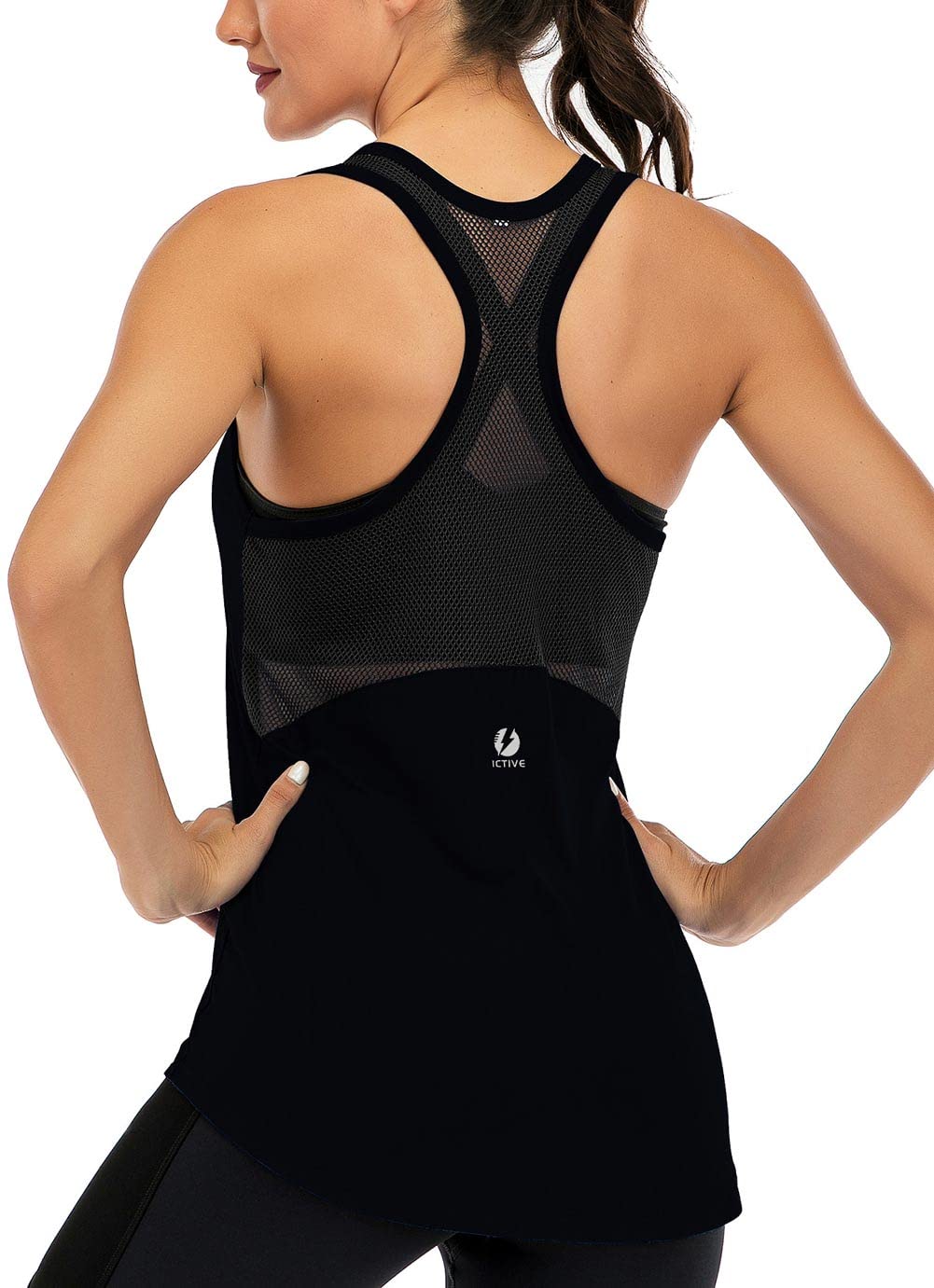 Women’s Mesh Racerback Workout Tank Top