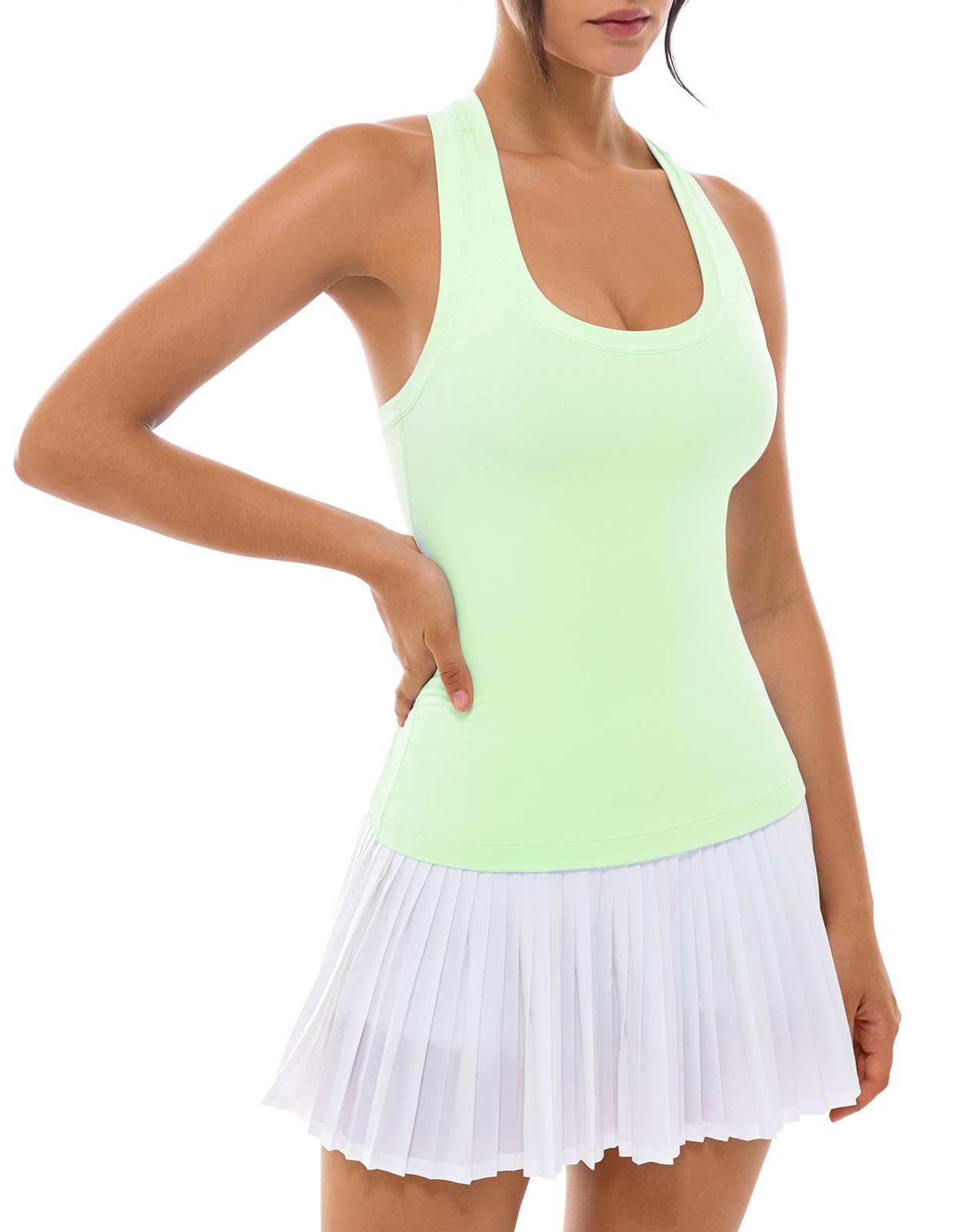Women’s Racerback Yoga Workout Tank Top