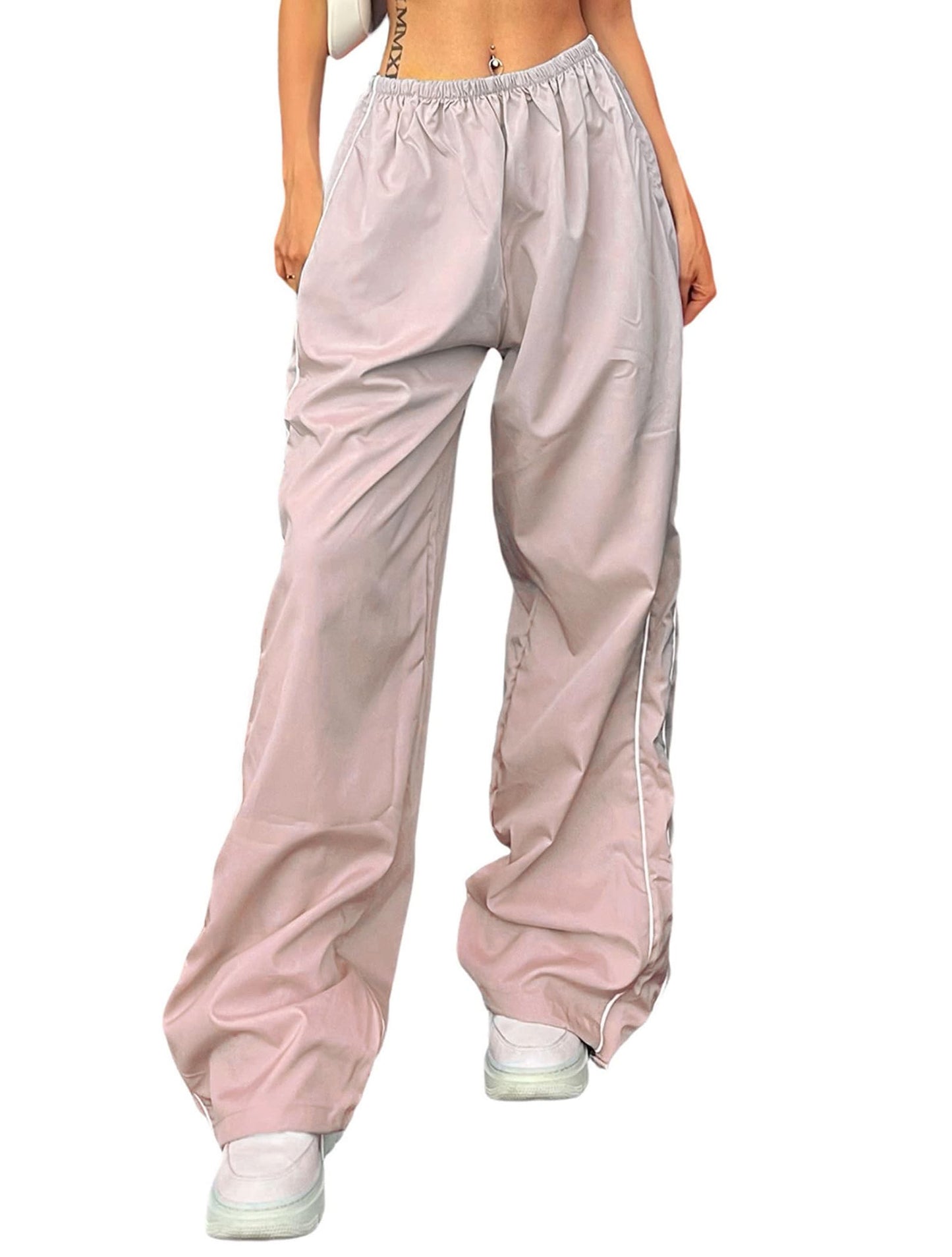 Women’s Baggy Parachute Pants Y2K Style