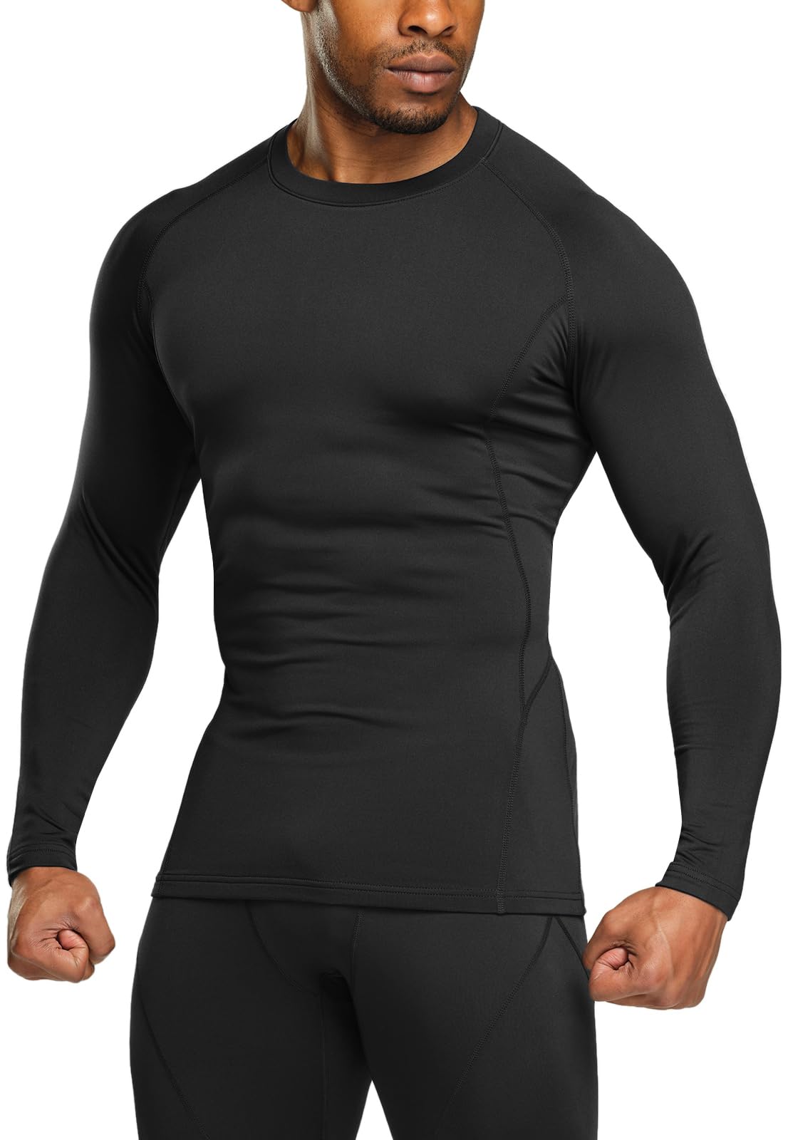 Men’s Thermal Long Sleeve Compression Base Layer Top