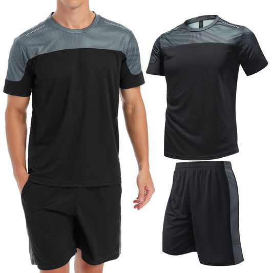 Men’s 2-Pack Quick Dry Crew Neck Workout T-Shirts