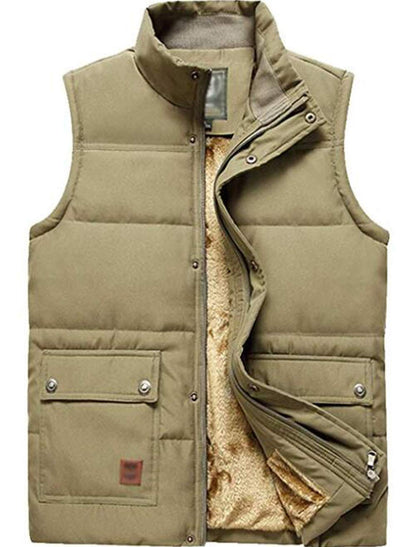 Men’s Fleece Lined Puffer Vest
