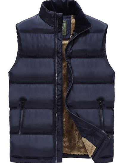 Men’s Fleece Lined Puffer Vest