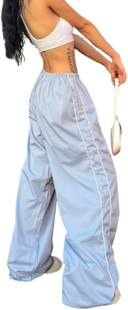 Women’s Baggy Parachute Pants Y2K Style