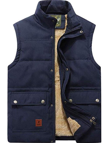 Men’s Fleece Lined Puffer Vest
