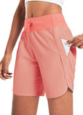Women’s 7" High Waist Running Shorts with Zipper Pocket