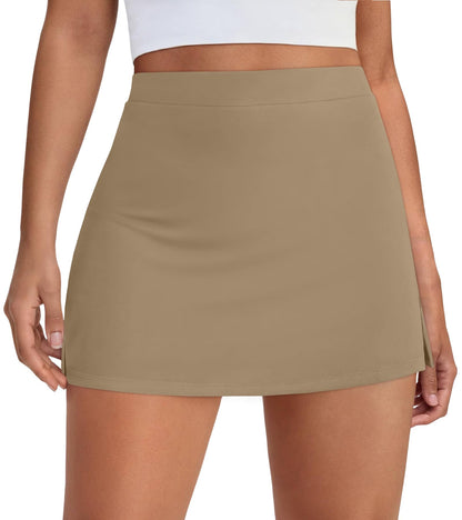 Women’s Tennis Skort with Built-in Shorts
