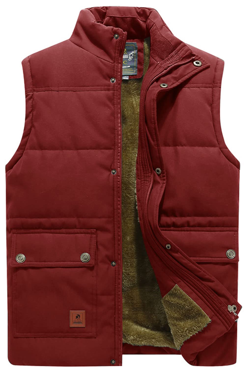 Men’s Fleece Lined Puffer Vest