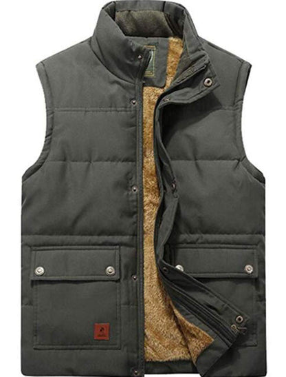 Men’s Fleece Lined Puffer Vest