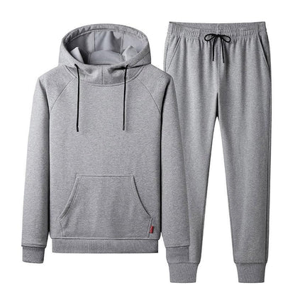 Men’s Hooded Sweatshirt & Lounge Tracksuit Set