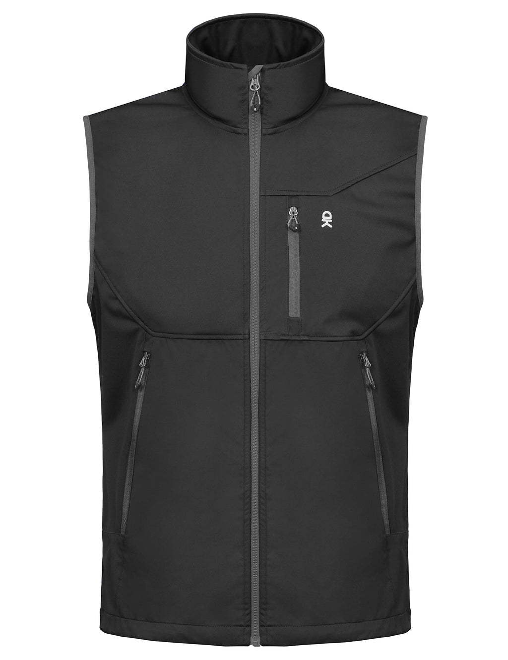 Men’s Lightweight Softshell Vest for Outdoor Sports